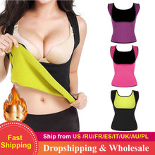 Load image into Gallery viewer, HEYME Women Thermo Sweat Neoprene Body Shaper Slimming Waist Trainer Cincher Slimming Wraps Product Weight Loss Slimming Belt